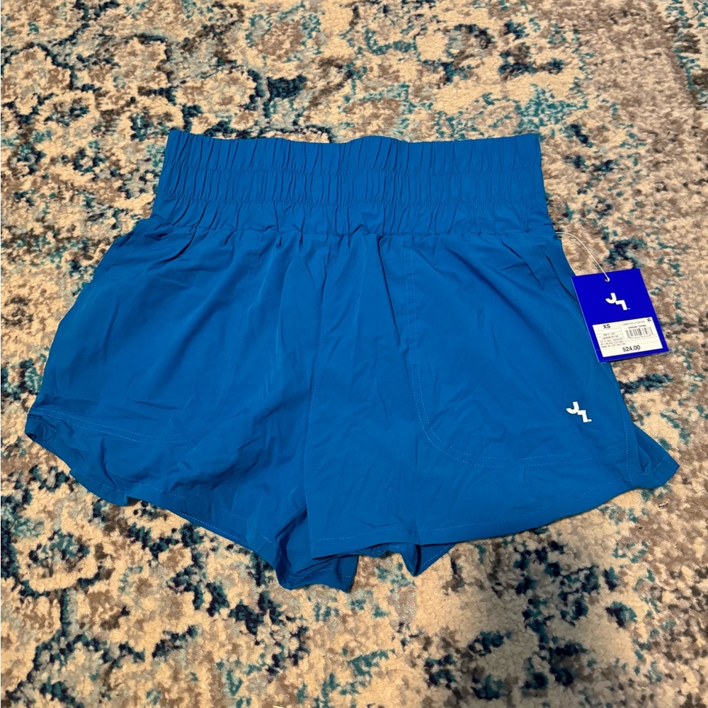 🦋 NWTs JoyLab Women's High Waist Blue Shorts